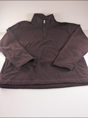 Vintage Club Room Quarter Zip Pullover Sweater Men's L